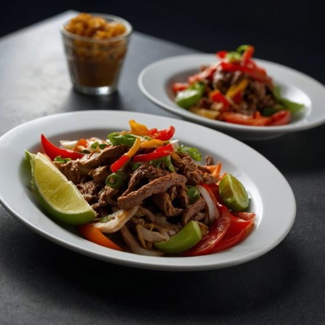 Beef Fajitas.