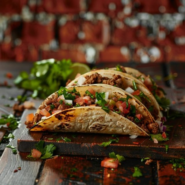 Tacos Al Carbon.