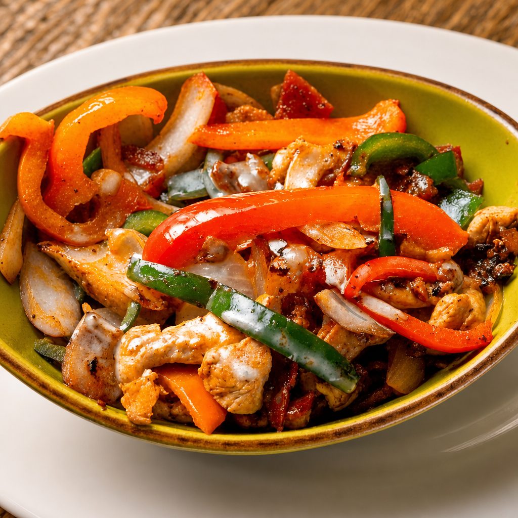 Chicken Poblano Bowl.