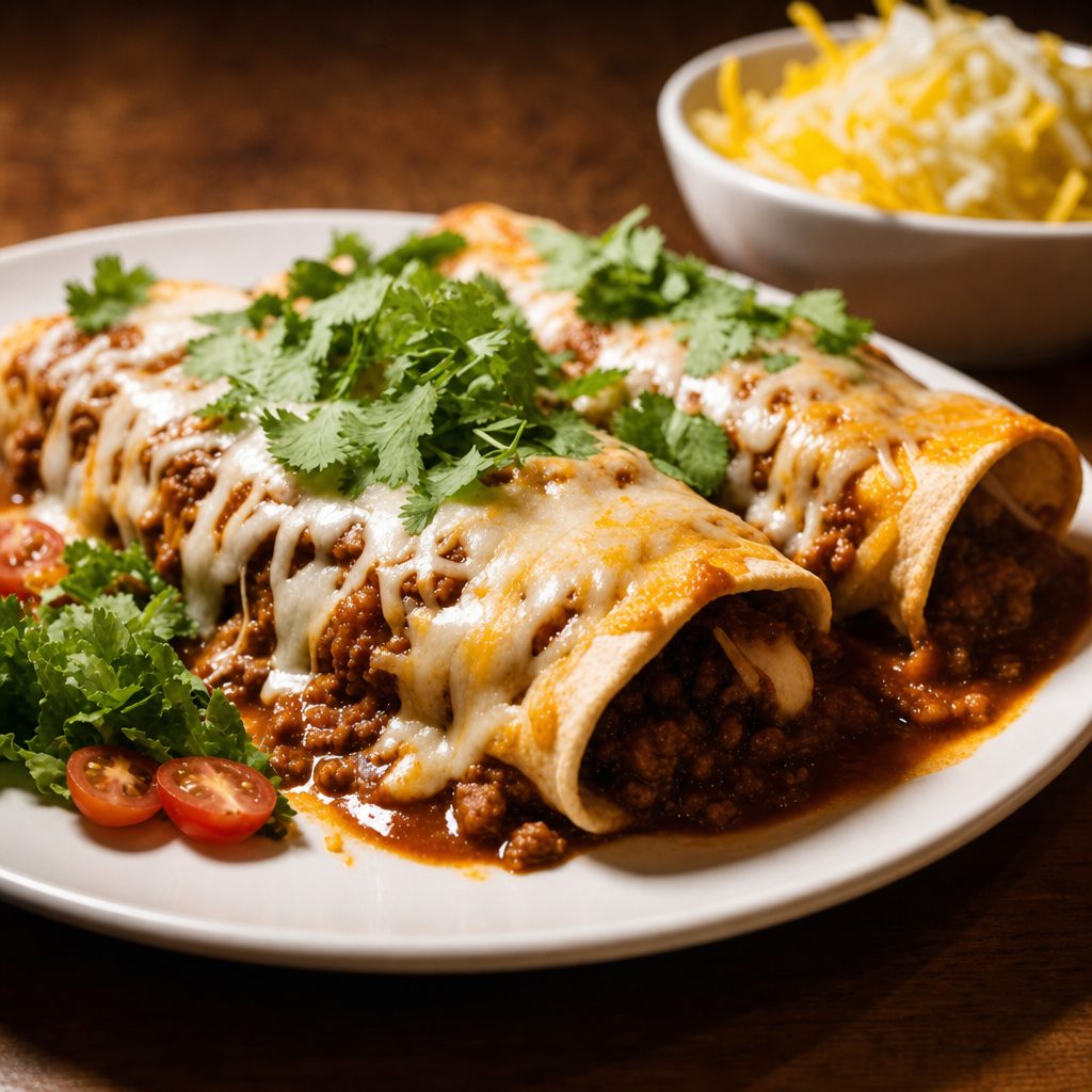 Enchiladas Al Carbon.