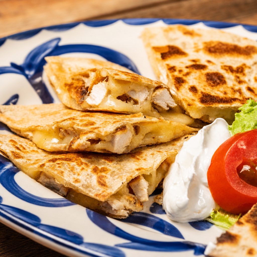 Quesadillas.