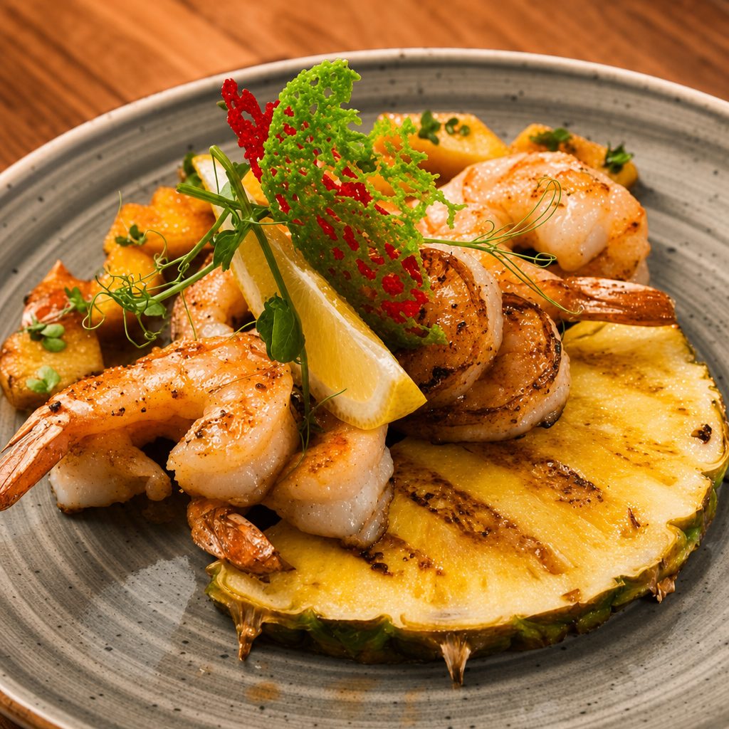 Pineapple Shrimp.