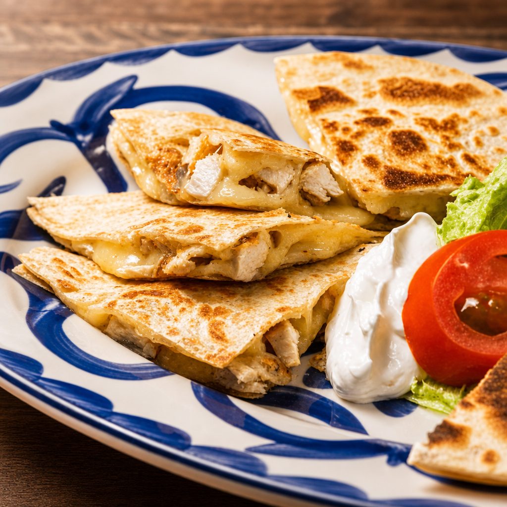 Quesadillas.