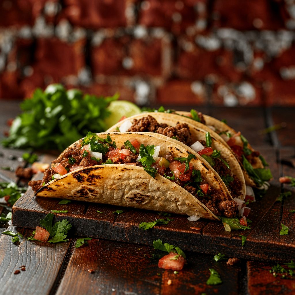 Tacos Al Carbon.