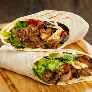 Chicken Burrito Blanco
